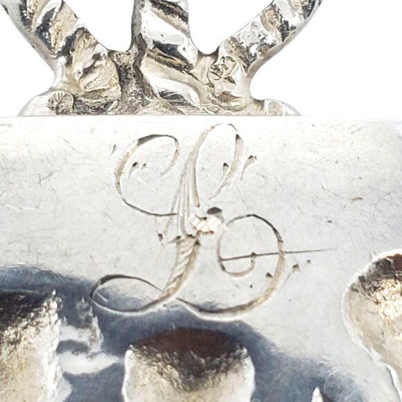 Dutch Sterling Silver Tavern Scene Windmill Shovel Spoon #22670 - Picture 8 of 9